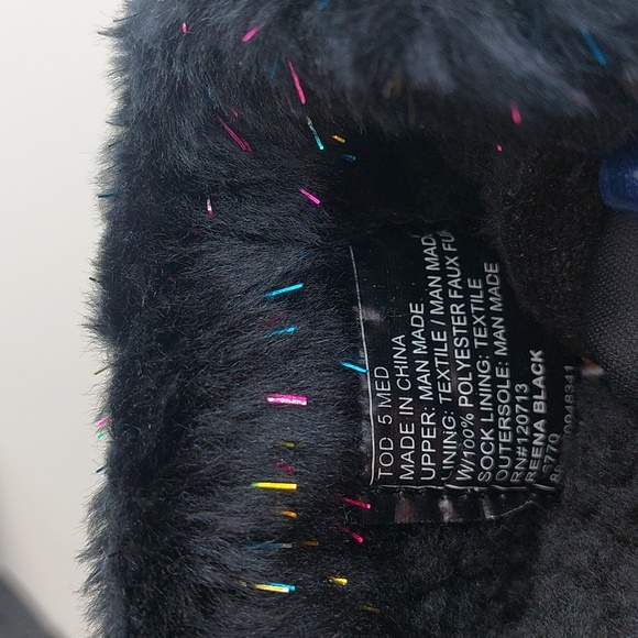 totes Reena Toddler Girls Waterproof Snow Boots size 5 M - Picture 7 of 8